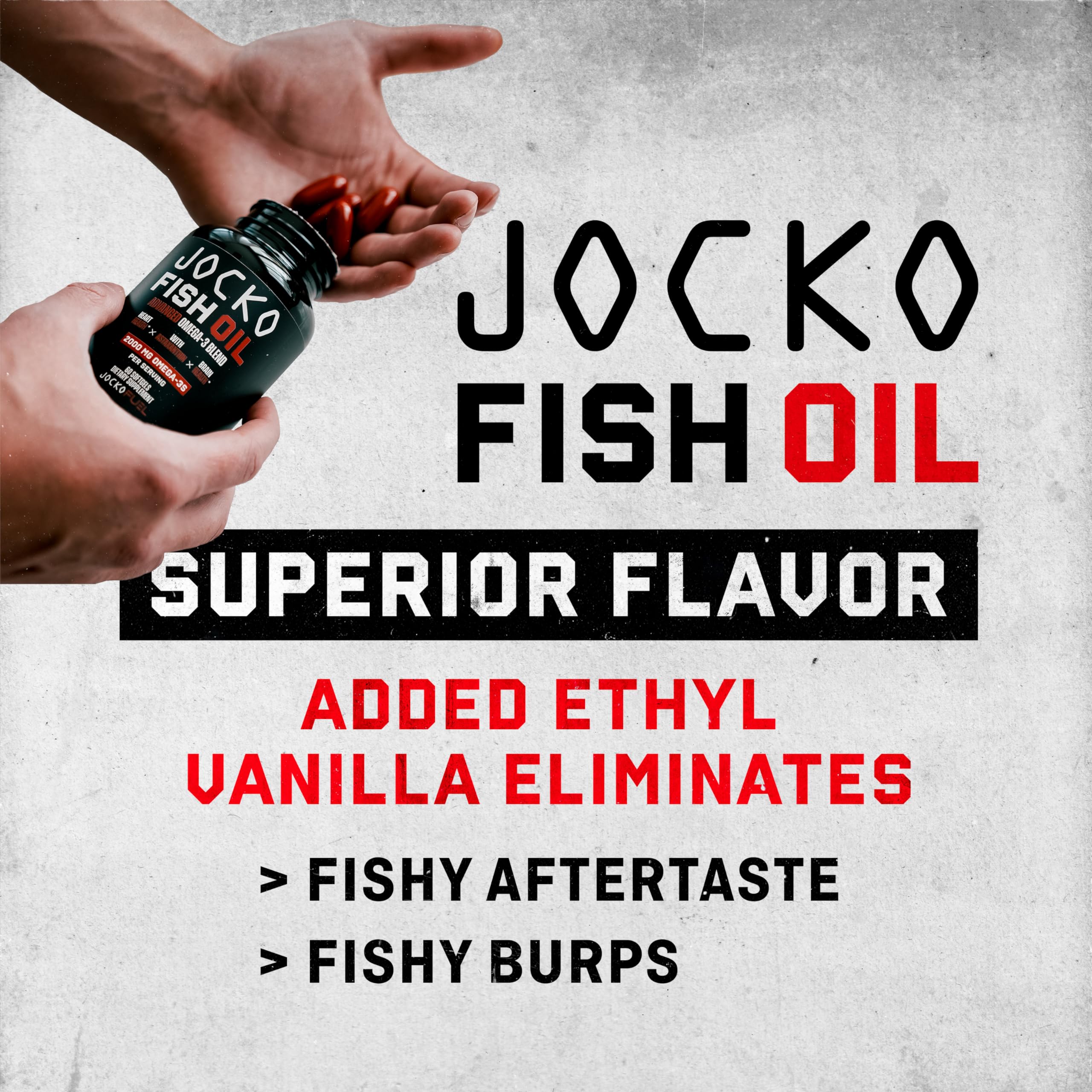 Jocko Fuel etiqueta con astaxantina destacada como antioxidante