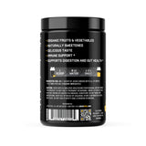 Jocko Fuel textura del polvo en primer plano que destaca mezcla fina y fácil disolución