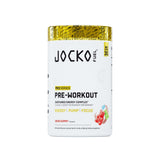 Jocko Fuel presentación frontal mostrando envase y beneficio de energía sostenida