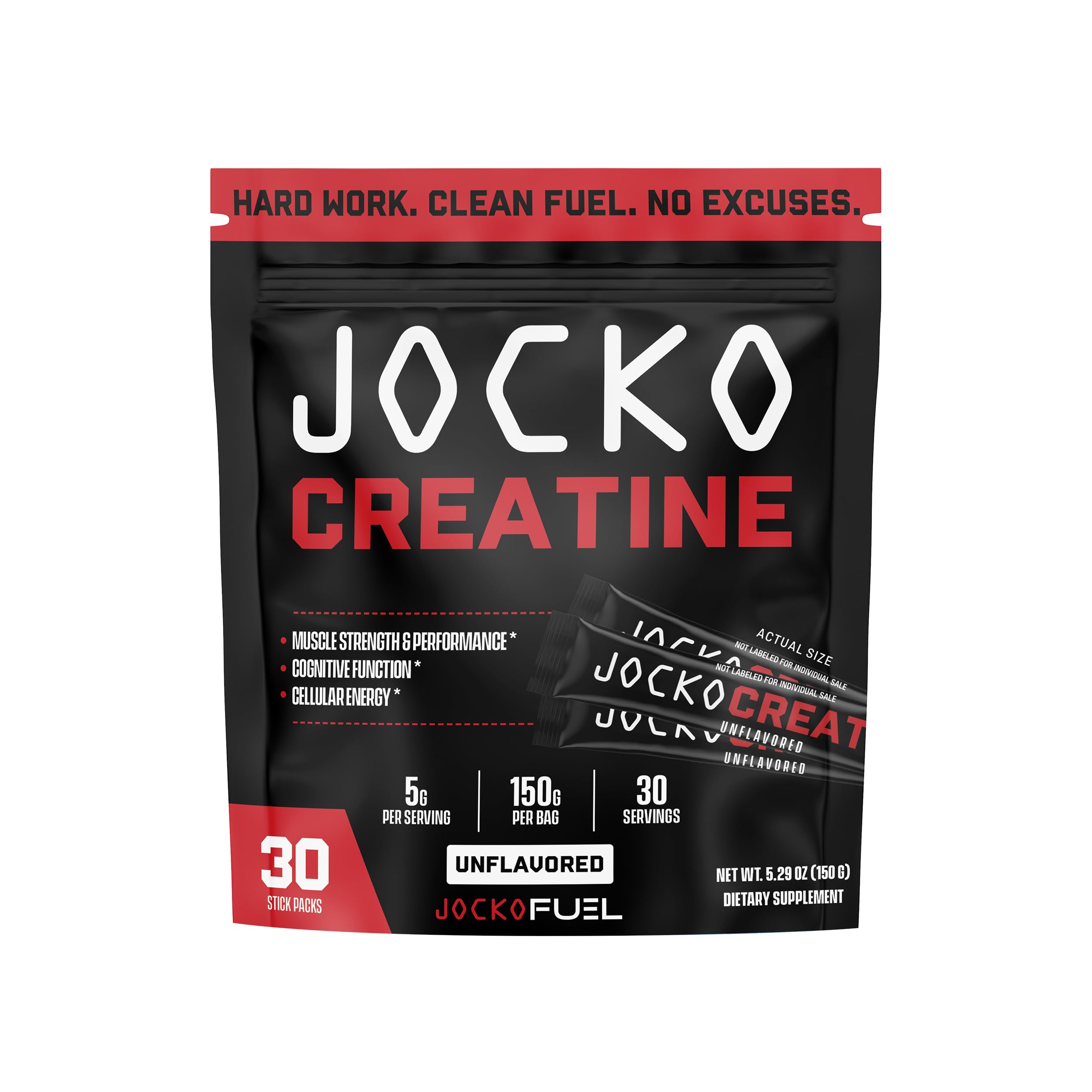 Jocko Fuel sobre frontal mostrando diseño y tamaño para transporte fácil