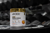 Jocko Fuel comparación de tamaño del envase para entender porciones y servicios