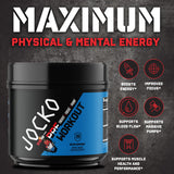 Jocko Fuel primer plano del polvo para apreciar textura fina y mezcla fácil