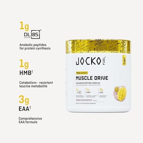 Jocko Fuel textura del polvo fineza visible, muestra mezcla homogénea y solubilidad rápida