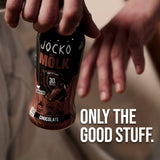 Jocko Mölk consumo post-entrenamiento con atleta regenerando proteínas rápidamente