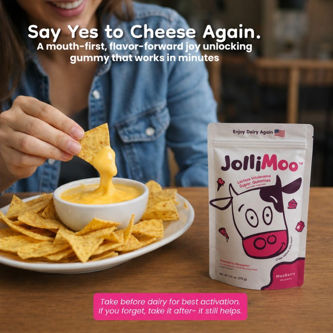 JolliMoo etiqueta con ingredientes naturales y certificaciones claras