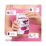 JolliMoo frasco abierto mostrando la cantidad y aspecto interno