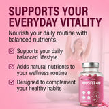 JOUSFIT 4U cápsulas en rutina matutina junto a vaso de agua