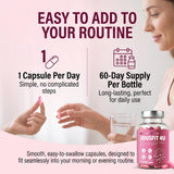 JOUSFIT 4U cápsula en mano para mostrar tamaño real práctico