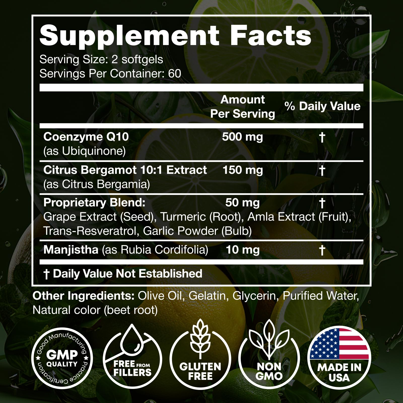 JOYLI Nutrition cápsula abierta con aceite para mejor absorción