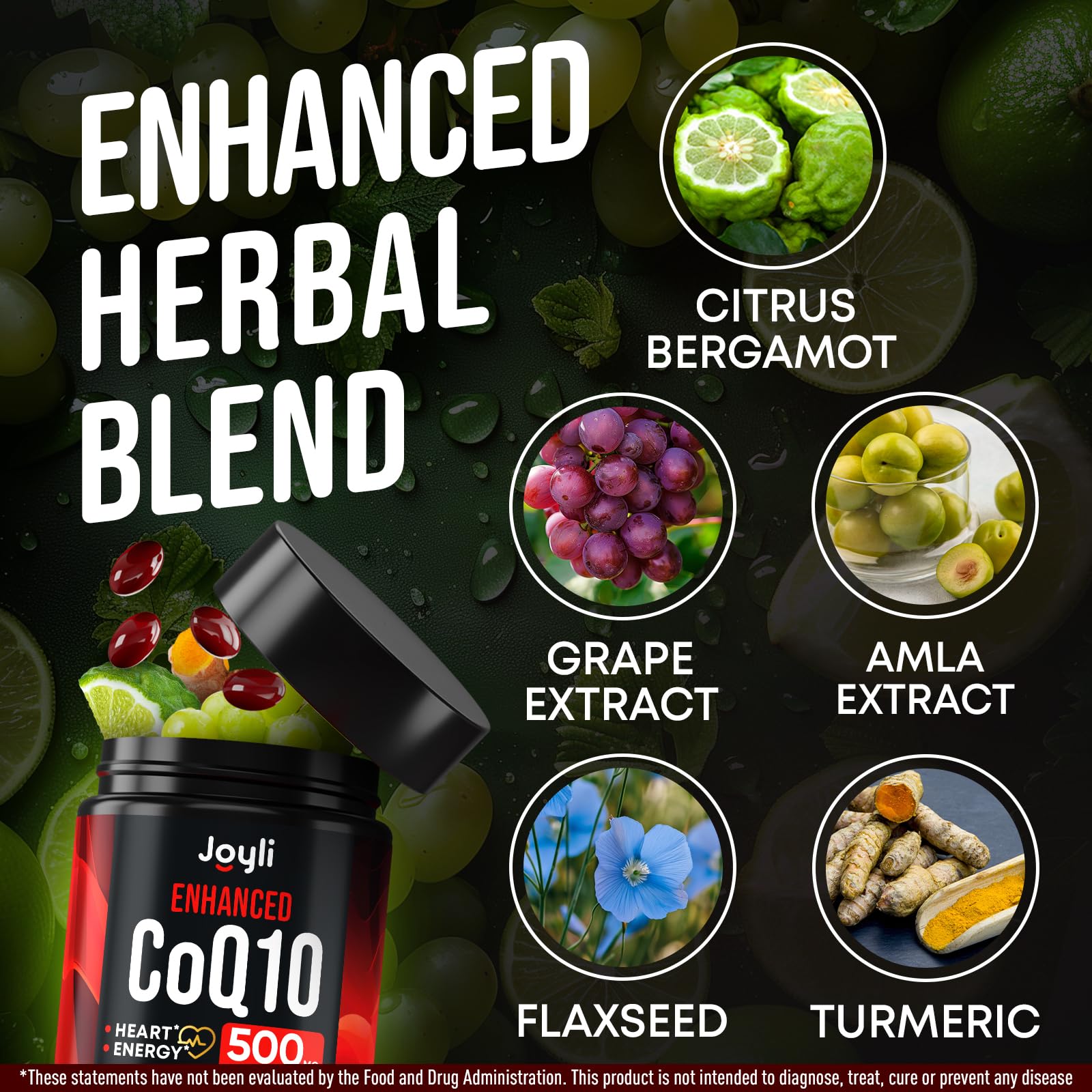 JOYLI Nutrition etiqueta nutricional destacando dosis y calidad