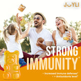 JOYLI etiqueta con lista de ingredientes y sellos de calidad visibles