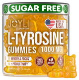 JOYLI Nutrition frasco frontal mostrando gominolas veganas y etiqueta clara