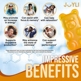 JOYLI Nutrition primer plano de textura gomosa, atractivo y sin azúcar