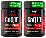 JOYLI Nutrition vista frontal del envase que muestra 120 softgels y beneficios del pack