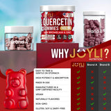 JOYLI packaging lateral destacando certificados y datos nutricionales