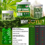 JOYLI Nutrition presentación con hoja de gordolobo y reishi mostrando origen natural