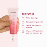 Joylux Photonic Gel aplicado en la punta del vFit mejora confort