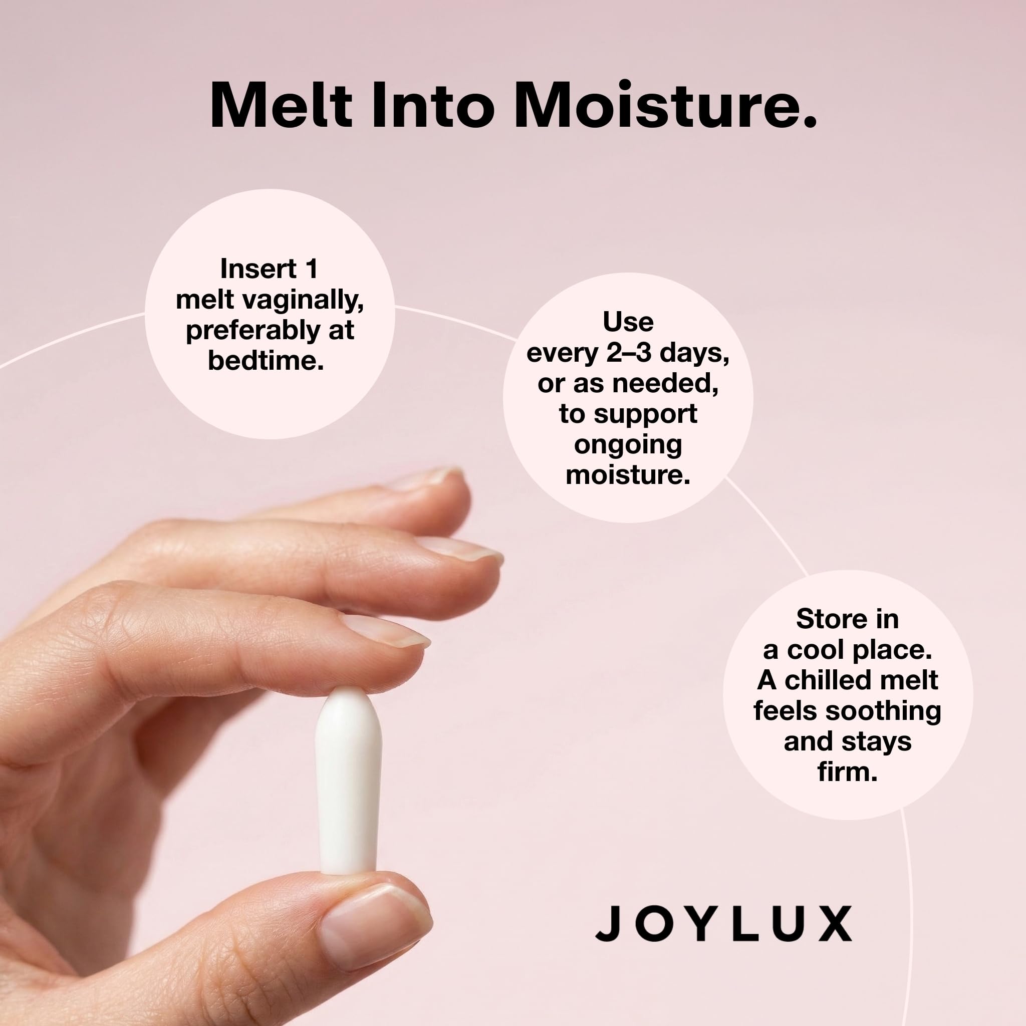 Joylux relieveHER en baño escena lifestyle transmite discreción y bienestar