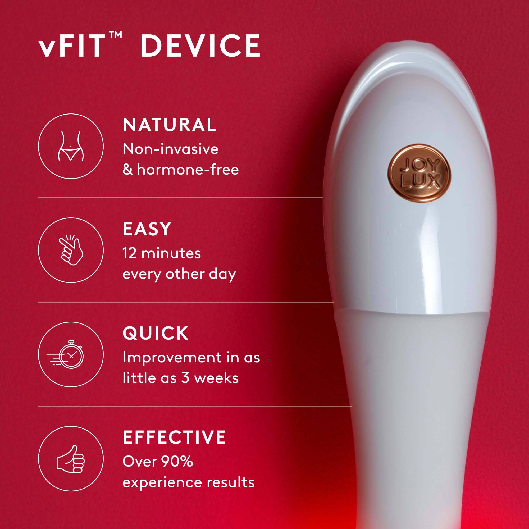 Joylux vFit detalle de superficie que resalta textura y calidad del material