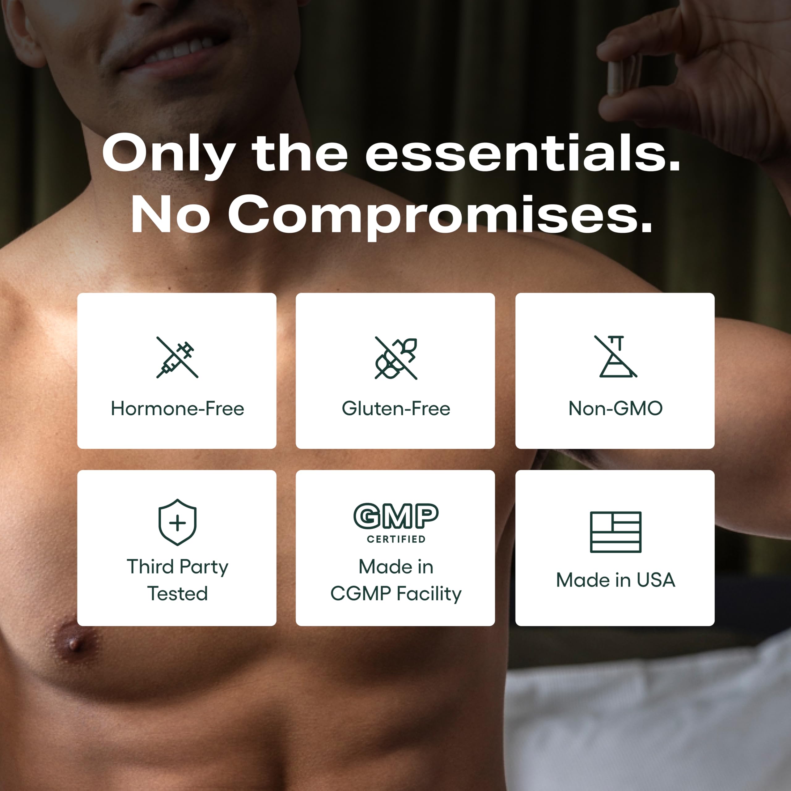 JOYMODE vista de shilajit, mucuna y azafrán como componentes naturales