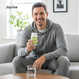 Joyrise junto a un desayuno ligero mostrando recuperación matutina
