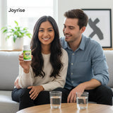 Joyrise cápsulas en mano para demostrar dosis práctica y rápida