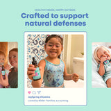 JoySpring ingredientes cilantro y chlorella resaltando origen natural