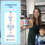 JoySpring primer plano de polvo/partículas representando zeolita clinoptilolita