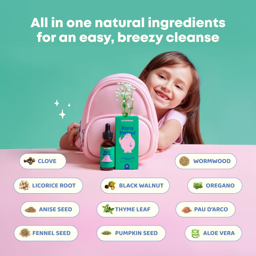 JoySpring gotas mezcladas en jugo para aceptación infantil