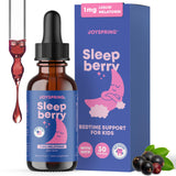 joyspring frasco frontal mostrando la etiqueta clara y beneficios para padres
