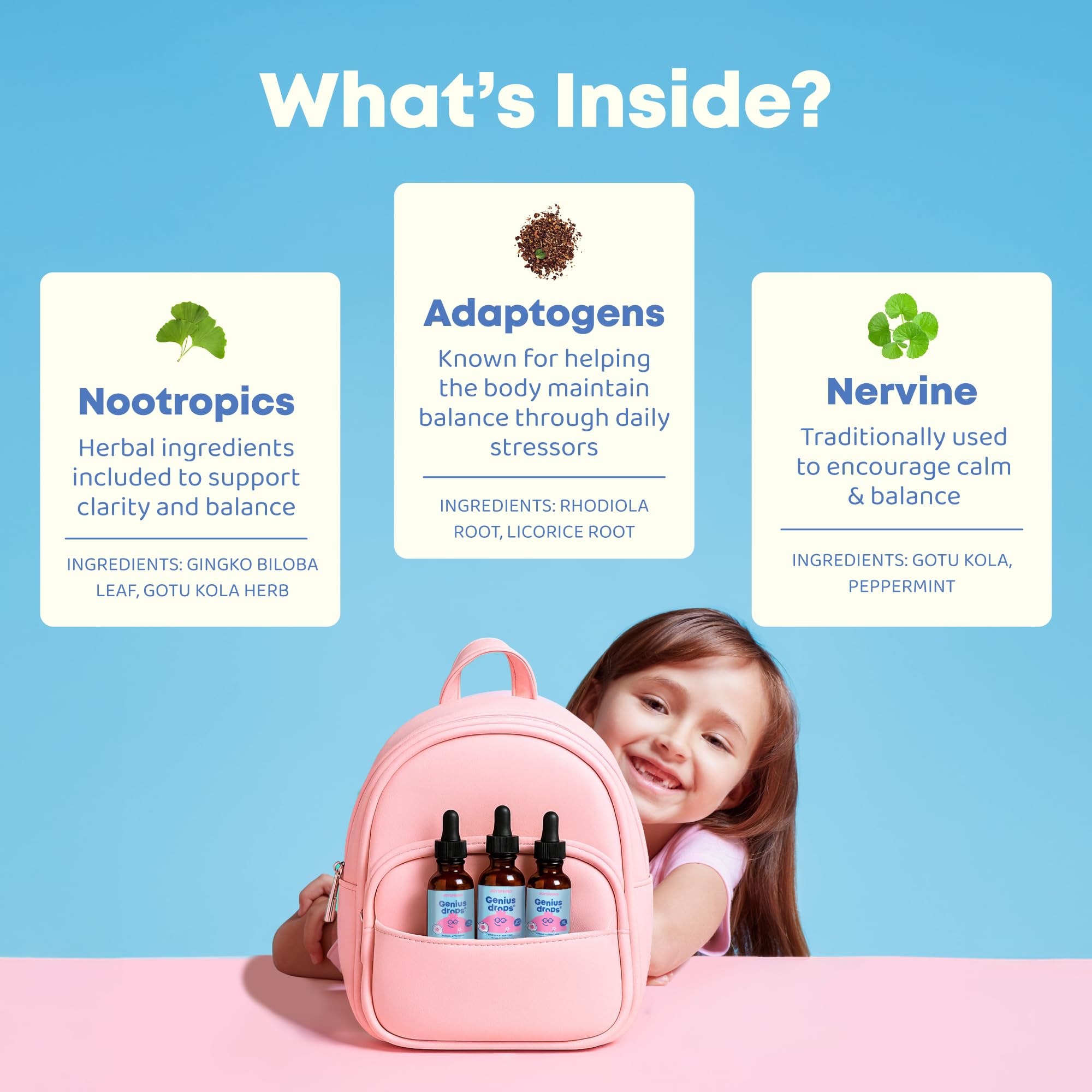 JoySpring comparación de tamaño 1 fl oz para referencia y portabilidad
