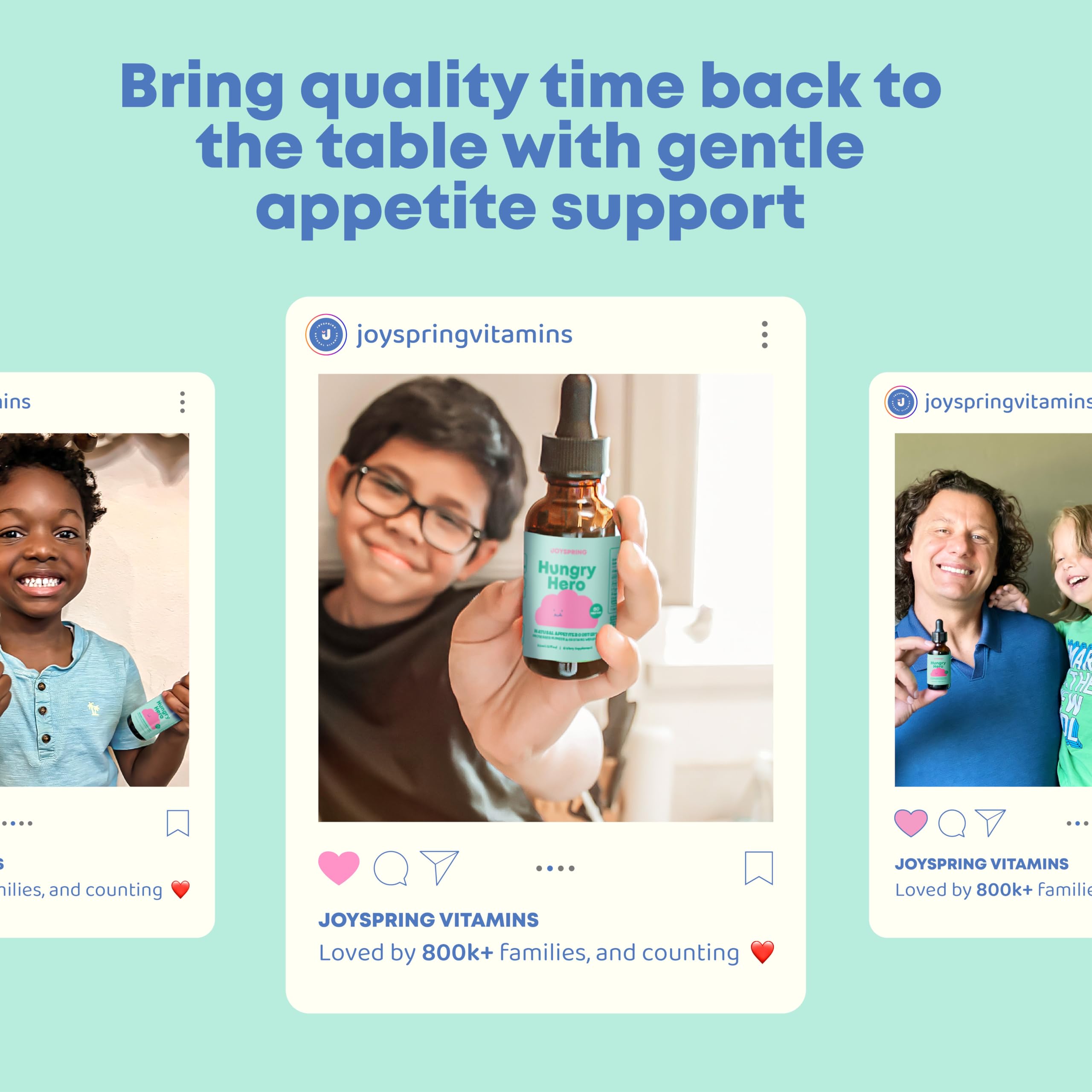 JoySpring comparación de tamaño 2oz para ver la portabilidad y conveniencia