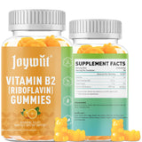 joywiit frasco frontal que muestra gominolas B2 y ventaja de fácil consumo