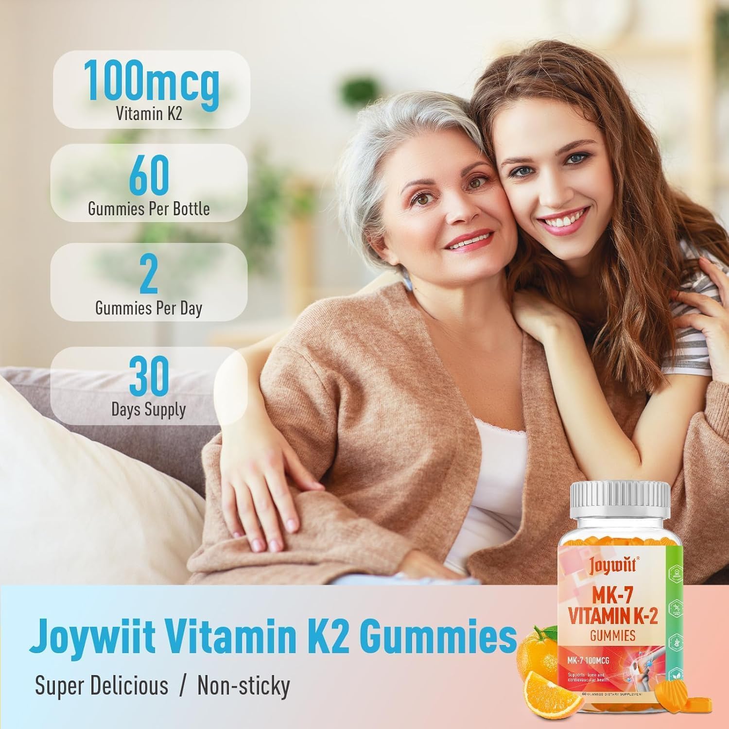 Joywiit gominola junto a desayuno representando integración en rutina
