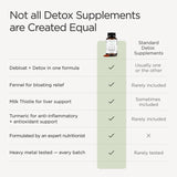 JSHealth etiqueta con información nutricional y certificados de calidad