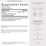 JSHealth ingredientes en cápsulas destacando glicinato, citrato y quelato, absorción mejorada