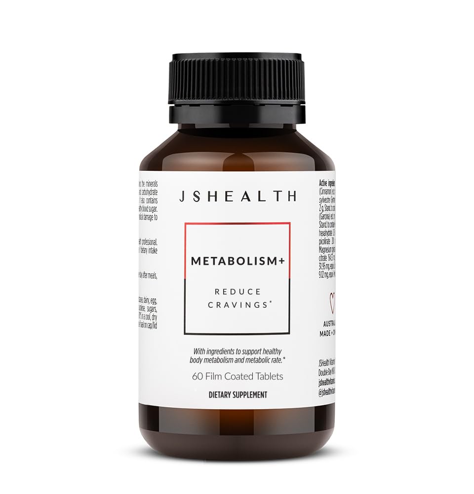 JSHealth envase frontal mostrando beneficios y diseño claro