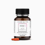 JSHealth primer plano del comprimido que muestra su textura y tamaño cómodo