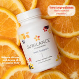 Jubilance producto en rutina diaria sobre mesita para integración en hábitos