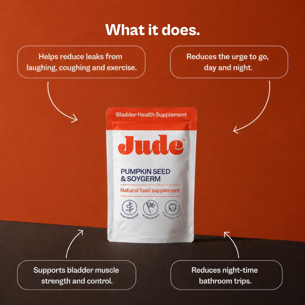 Jude primer plano de etiqueta con ingredientes y beneficios claros