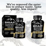 Juebingy muestra de ashwagandha y shilajit como ingredientes naturales