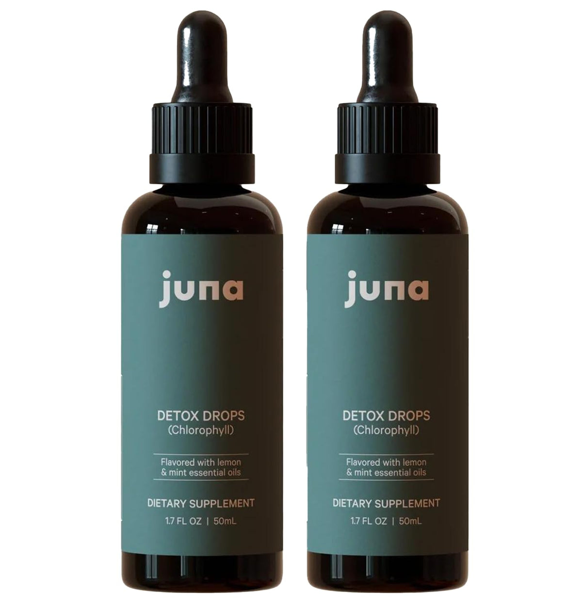 Juna frente del envase mostrando diseño y marca, claridad de uso inmediato