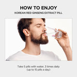 JUNG KWAN JANG cápsulas en escritorio representando energía durante trabajo