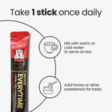 JUNG KWAN JANG etiqueta con ingredientes claros y origen del ginseng