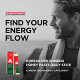 JUNG KWAN JANG primer plano del stick y textura viscosa natural