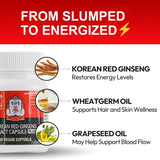 JUNG KWAN JANG polvo de extracto que muestra pureza del ingrediente