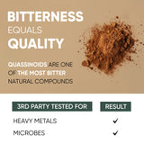Jungle Powders etiqueta con ingredientes y certificaciones visibles