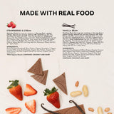 JUST INGREDIENTS en contexto lifestyle con smoothie y beneficio de integración diaria