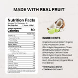 JUST INGREDIENTS bebida Coconut Lime en botella lista para consumo refrescante