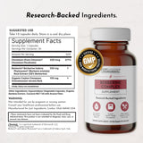 JUST INGREDIENTS primer plano de cápsula mostrando textura y formulación suave